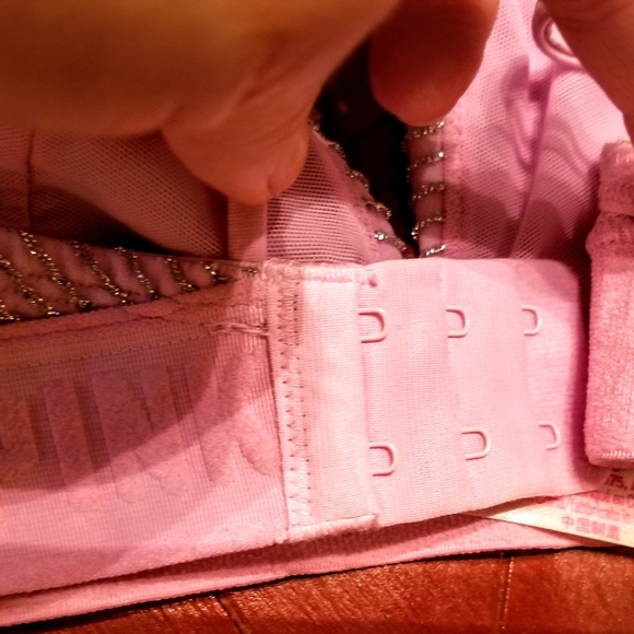 Victoria Secret PINK Stretch Criss Cross Bra Sz M - Picture 9 of 14